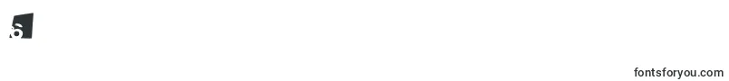 TengoATusHijosNegativo Font – Fonts for Digit 6