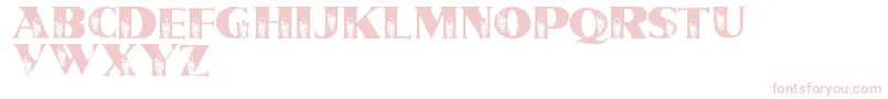 LmsTinSoldiers Font – Pink Fonts on White Background