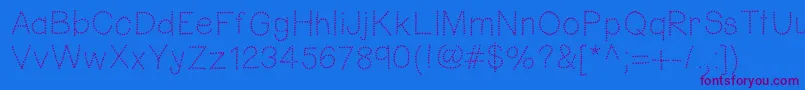 Hellofireworks Font – Purple Fonts on Blue Background