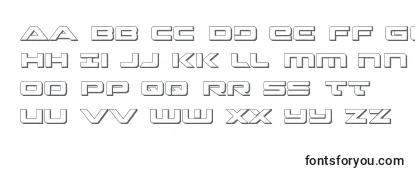Strikelord3D Font