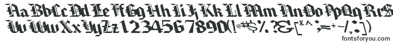 Brawnyarmslight99RegularTtcon-Schriftart – Schriftarten, die mit B beginnen