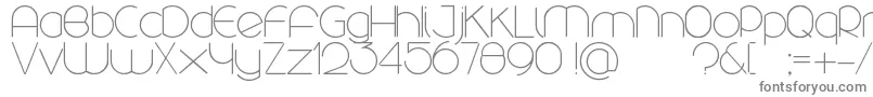 Rounded Font – Gray Fonts