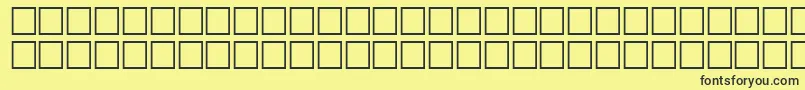 SultanBold Font – Black Fonts on Yellow Background