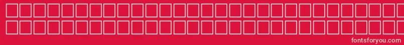 fuente SultanBold – Fuentes Rosadas Sobre Fondo Rojo