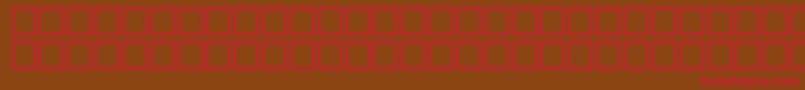 SultanBold Font – Red Fonts on Brown Background