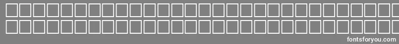 SultanBold Font – White Fonts on Gray Background
