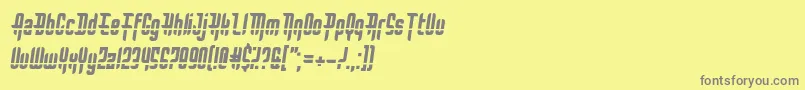 Подробнее о шрифте BulletRain Шрифт BulletRain – серые шрифты на жёлтом фоне