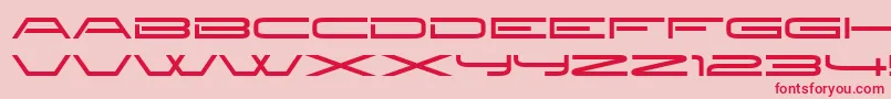 Newbrilliant Font – Red Fonts on Pink Background