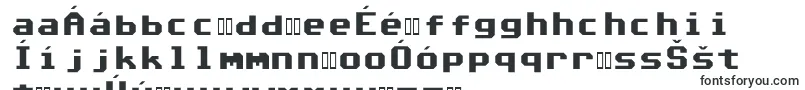 Commodore64Angled-fontti – tshekin fontit