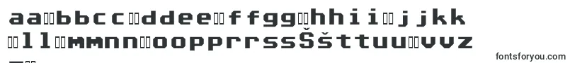 Commodore64Angled Font – Latvian Fonts