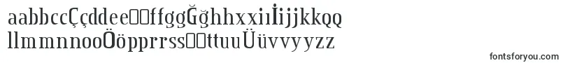 CreditvalleyRegular-Schriftart – aserbaidschanische Schriften