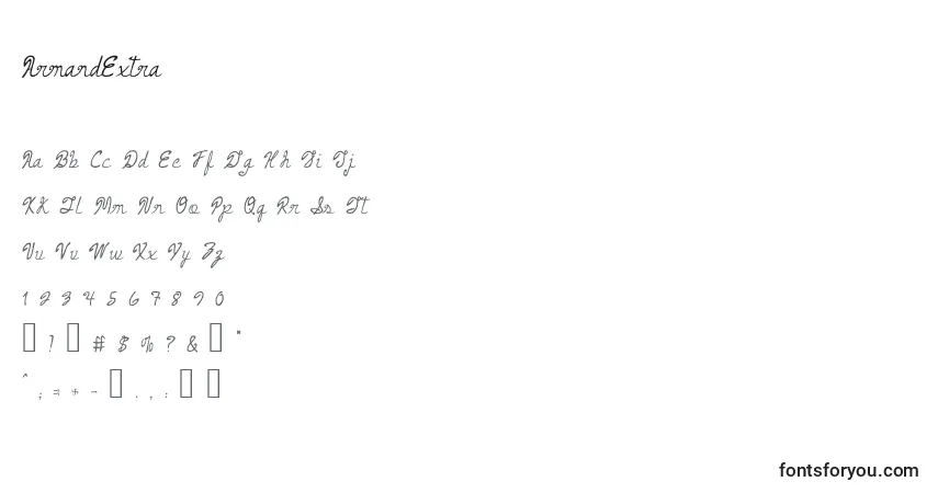 Шрифт ArmandExtra – алфавит, цифры, специальные символы