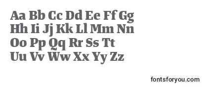 TangerserifmediumExtrabold-fontti
