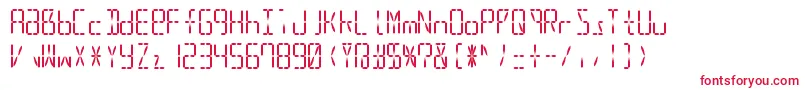 Led16sgmnt2Regular Font – Red Fonts