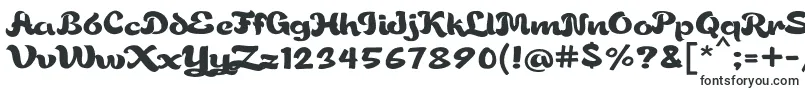 Gorgeousjhen-fontti – Alkavat G:lla olevat fontit