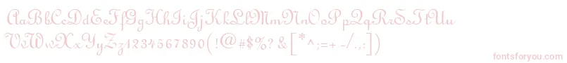 LinusscriptRegular Font – Pink Fonts