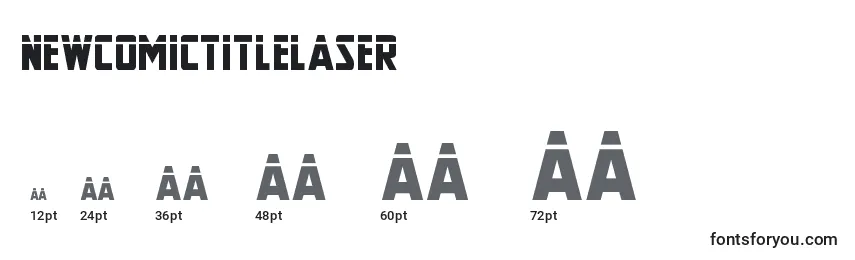 Newcomictitlelaser Font Sizes