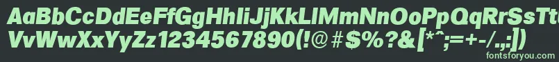 More about FormulaserialHeavyItalic Font FormulaserialHeavyItalic Font – Green Fonts on Black Background