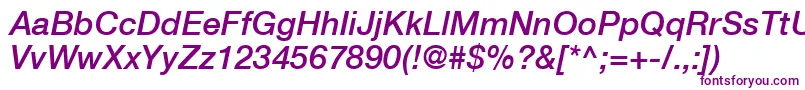 HelveticaLt66MediumItalic Font – Purple Fonts