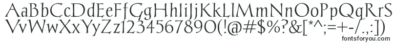 Шрифт ChantelliAntiqua – очень широкие шрифты