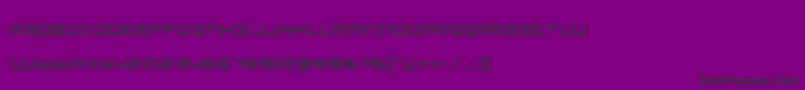 Nextwavecond Font – Black Fonts on Purple Background