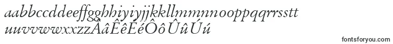 Шрифт BaramondItalic – фризские шрифты