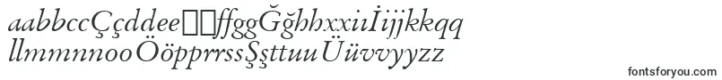 BaramondItalic Font – Azerbaijani Fonts
