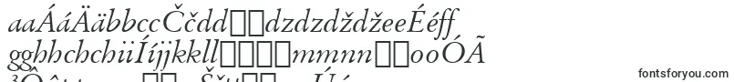 BaramondItalic Font – Slovak Fonts