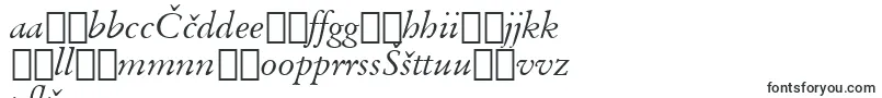 Шрифт BaramondItalic – латышские шрифты