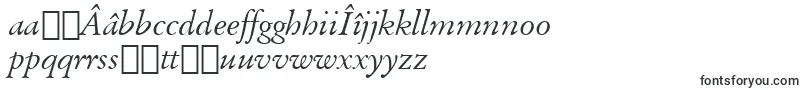 BaramondItalic-Schriftart – rumänische Schriften
