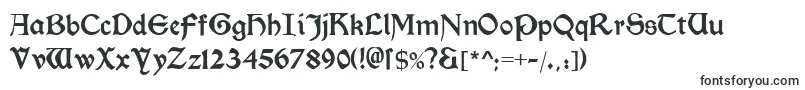 Шрифт Morrisromanblack – шрифты для Corel Draw
