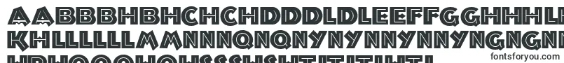 フォントTroglodyte ffy – セソト文字