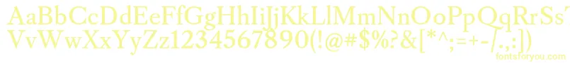 CaslonosRegular Font – Yellow Fonts