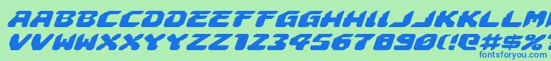 fuente Astropolisei – Fuentes Azules Sobre Fondo Verde