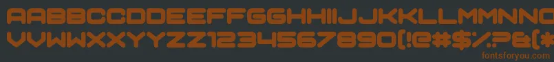 En savoir plus sur la police SciAuralieph Police SciAuralieph – polices brunes sur fond noir