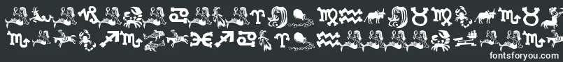 XiloInZodiac Font – White Fonts