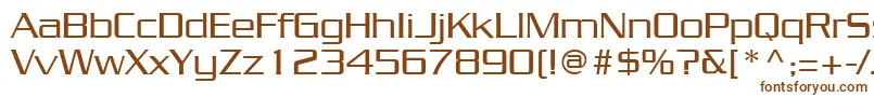 JuliusRegular-fontti – ruskeat fontit valkoisella taustalla