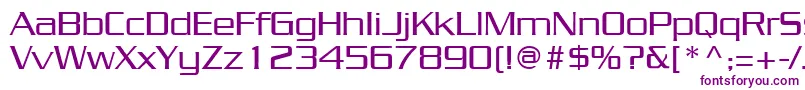 JuliusRegular Font – Purple Fonts on White Background