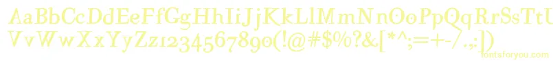 MutantaMediumoblique Font – Yellow Fonts