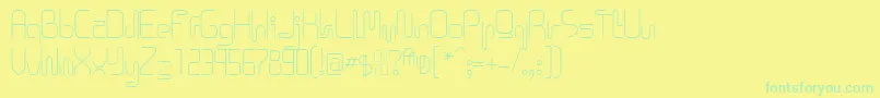Lisätietoja Icklips ffy-fontista Icklips ffy-fontti – vihreät fontit keltaisella taustalla