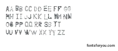 Обзор шрифта NineFeetUnder