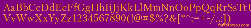 More about Petersburgttt Font Petersburgttt Font – Orange Fonts on Purple Background