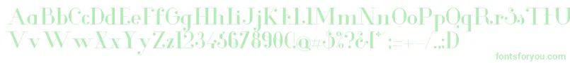 GlamorRegular Font – Green Fonts