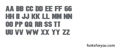 BlitzwingExpandedBold Font