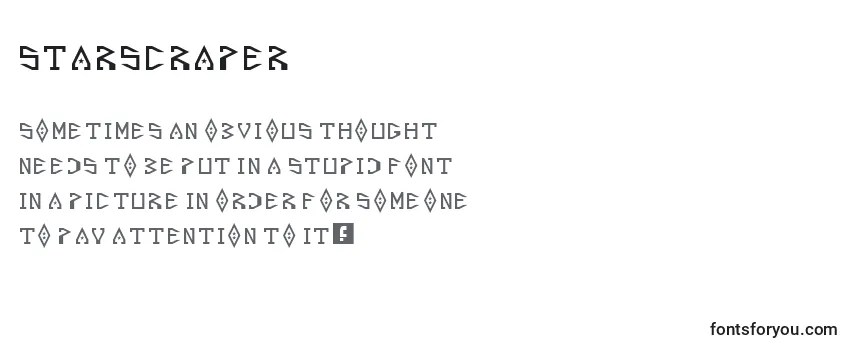 Starscraper Font