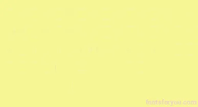 BackToHeavyCoatFatGroundLinesv font – Pink Fonts On Yellow Background