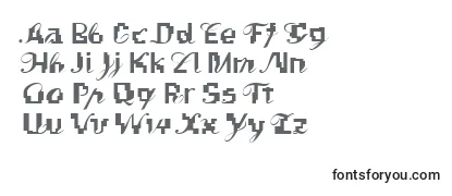 Linotypekonflikt Font