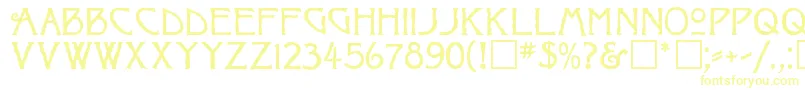 RaggedRegular Font – Yellow Fonts