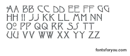 Review of the RaggedRegular Font