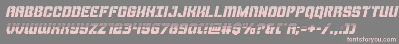 fuente Thundertrooperhalfital – Fuentes Rosadas Sobre Fondo Gris